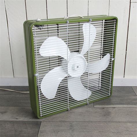 vintage box fans